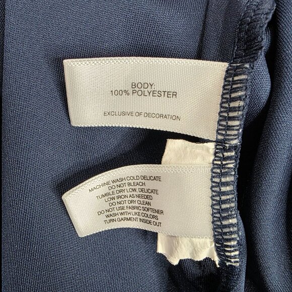 Mens C Buk Cutter & Buck Blue Polo Shirt Short Sleeve 100% Polyester Size XL - Picture 5 of 9